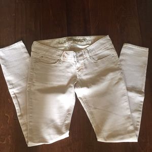 Express White Skinny Jeans